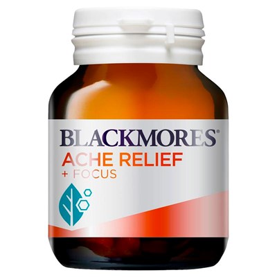 Blackmores Ache Relieft + Focus 30 Tabs