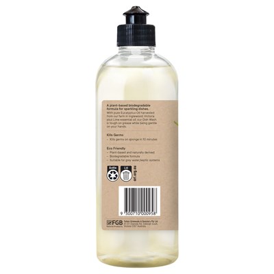 Bosisto's Eucalyptus & Lime Dish Wash 500mL