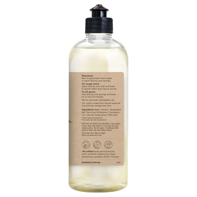 Bosisto's Eucalyptus & Lime Dish Wash 500mL
