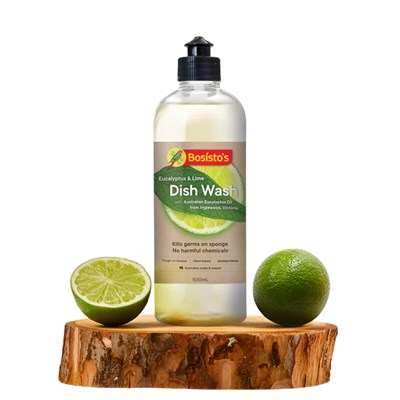 Bosisto's Eucalyptus & Lime Dish Wash 500mL