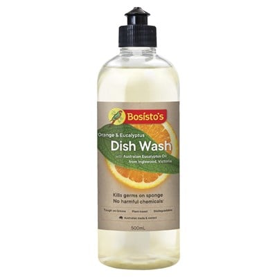 Bosisto's Orange & Eucalyptus Dish Wash 500mL