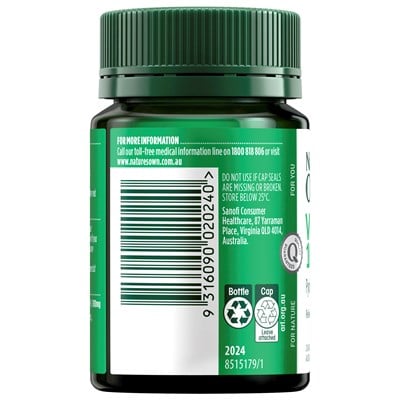 Nature’s Own Vitamin B6 100mg 60 Tablets