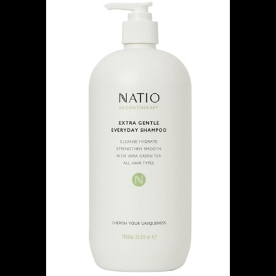 Natio Extra Gentle Everyday Shampoo 1 Litre