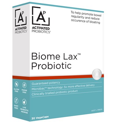 Activated Probiotics Biome Lax Probiotic 30 Capsules