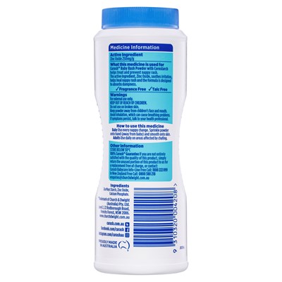 Curash Baby Rash Powder with Cornstarch 100g