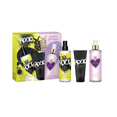 Vera Wang Rock Princess & Princess Women's 3 Piece Holiday Gift Set