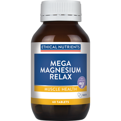 Ethical Nutrients Mega Magnesium Relax 60 Tablets