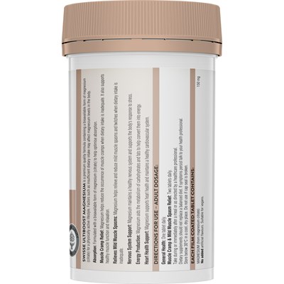Swisse Ultiboost Magnesium 200 Tablets