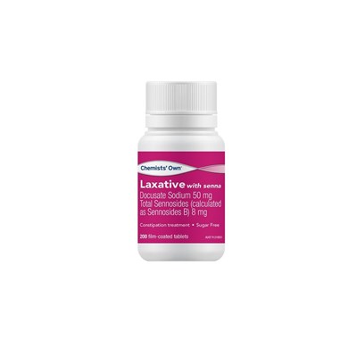 Chemists' Own Laxative with Senna 200 Tablets