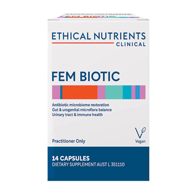 Ethical Nutrients Clinical Fem Biotic 14 Capsules