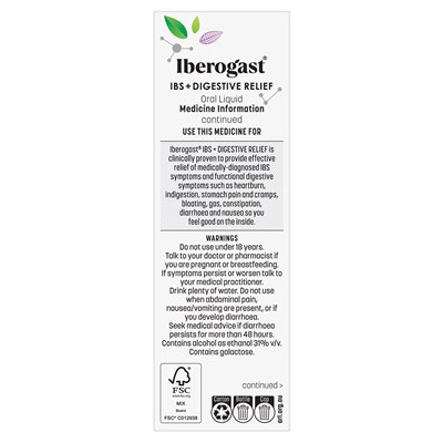 Iberogast IBS & Digestive Relief 50mL