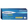 Chemists Own Aspirin Soluble 300mg Tablets 60