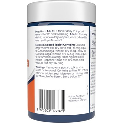 Bioglan Curcumin 90 Tablets Value Pack