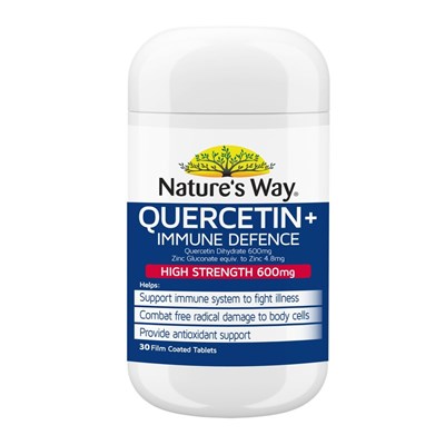 Nature's Way Quercetin+ Immune 30 Tablets