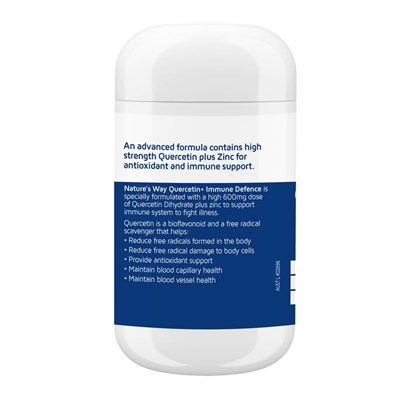 Nature's Way Quercetin+ Immune 30 Tablets