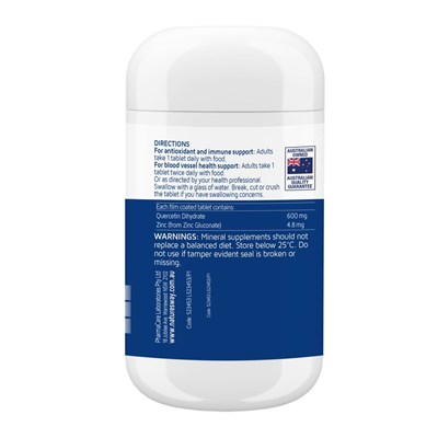Nature's Way Quercetin+ Immune 30 Tablets