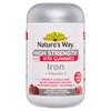 Nature's Way Adult Vita Gummies High Strength Iron + Vitamin C 65 Pastilles
