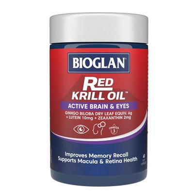 Bioglan Red Krill Oil Brain & Eyes 60 Capsules