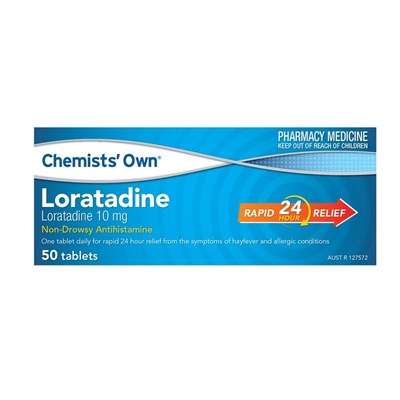 Chemists' Own Loratadine 10mg 50 Tablets