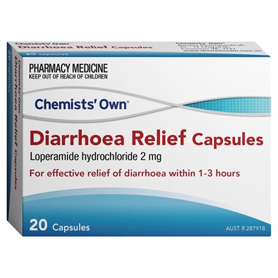 Chemists' Own Diarrhoea Relief 20 Capsules
