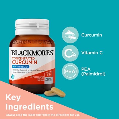 Blackmores Concentrated Curcumin + Pain Relief