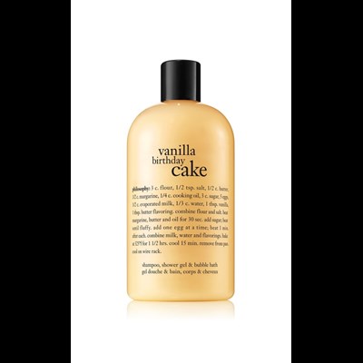 Philosophy Vanilla Birthday Cake Shampoo, Bath And Shower Gel 480mL