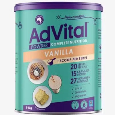 AdVital Nutritionally Complete Vanilla Powder 500g