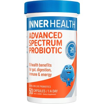 Inner Health Advanced Spectrum Probiotic 50 Capsules