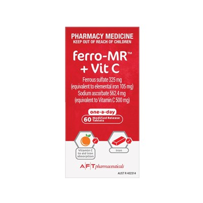 Ferro-Mr Tab + Vit C 60 Tablets