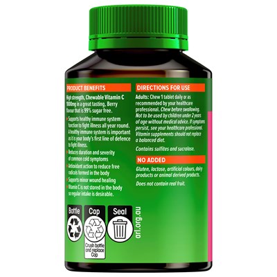 Cenovis Chewable Mega Vitamin C 1000mg Berry