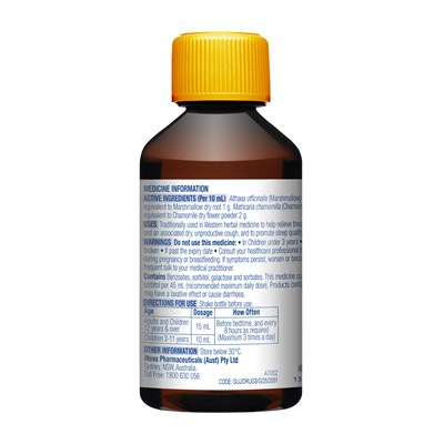 Duro-Tuss Relief Dry Cough Night Time Liquid 3 Years+ Blackberry & Vanilla Flavour