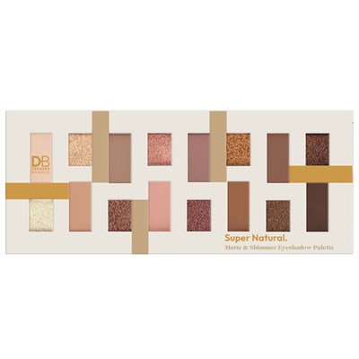 Designer Brands Matte & Shimmer Eyeshadow Palette Super Natural