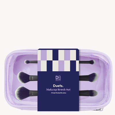 Designer Brands 3 Piece Duets Makeup Brush Set