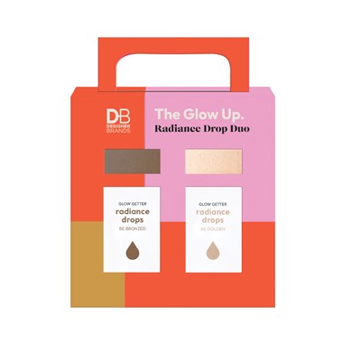 Designer Brands The Glow Up. Radiance Drop Duo Bronze & Golden