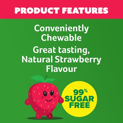Cenovis Kids Vitamin C 250g Strawberry Flavour 150 Chewable Tablets