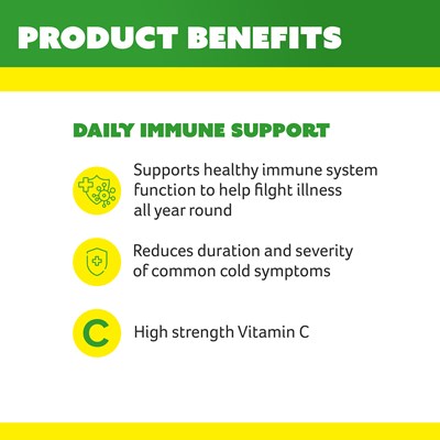 Cenovis Chewable Mega Vitamin C 1000mg Lemon Lime 60 Chewable Tablets