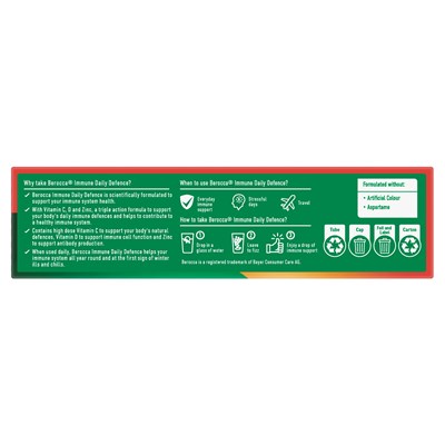 Berocca Immune Effervescent Blackcurrant 15 pack