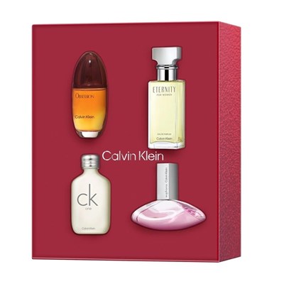 Calvin Klein Womens Holiday Coffret Fragrance Gift Set