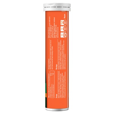 Berocca Immune Daily Defence Vitamin C, D and Zinc, Orange Flavoured Effervescent Tablets 30 Pack