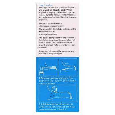 BioRevive DryEars Swimmer's Ear Prevention Spray 30mL