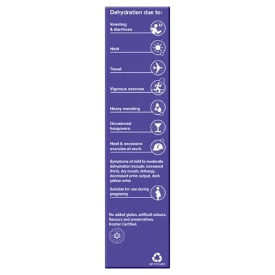 Hydralyte Electrolyte Effervescent Passionfruit Punch 20 Tablets