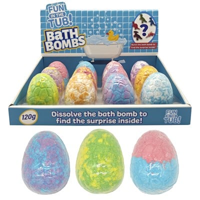 Fun in The Tub Bath Fizzer with Surprise Toy Boys