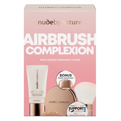 Nude by Nature Airbrush Complexion 3 Piece Gift Set