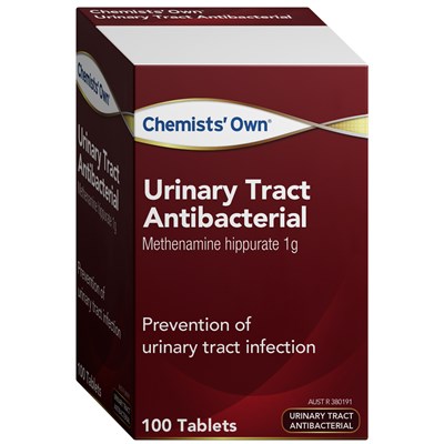 Chemists' Own Urinary Tract Antibacterial 100 Tablets