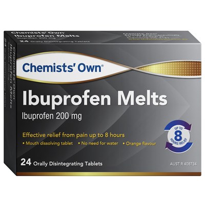 Chemists' Own Ibuprofen Melts 24
