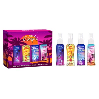 So…? Summer Escapes Gift Set  4x 50mL