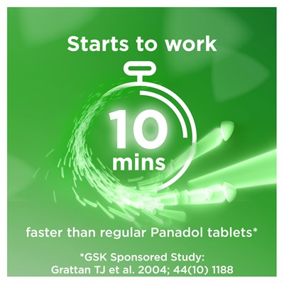 Panadol Rapid (Paracetamol) 500Mg Caplets 16