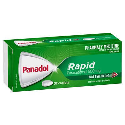 Panadol Rapid (Paracetamol) 500Mg Caplets 32