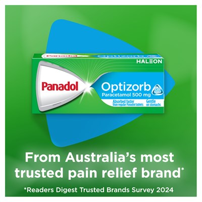 Panadol Optizorb (Paracetamol) Caplets 16