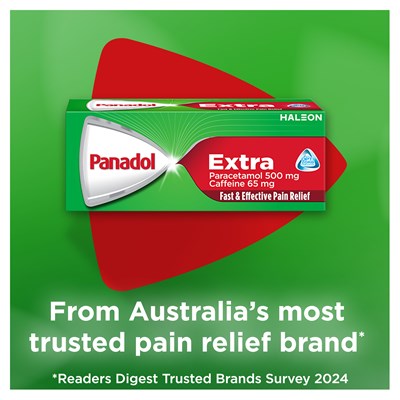 Panadol Extra Optizorb 500/65Mg Caplets 16